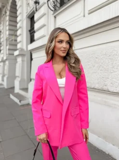 SPODNIE CYGARETKI CAMERON W KANT NEONOWY RÓŻ