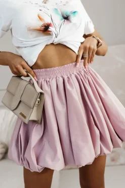 T-SHIRT BAWEŁNIANY Z NADRUKIEM KWIATOWYM BIAŁY