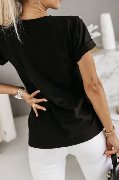 T-SHIRT FRUIT CZARNY